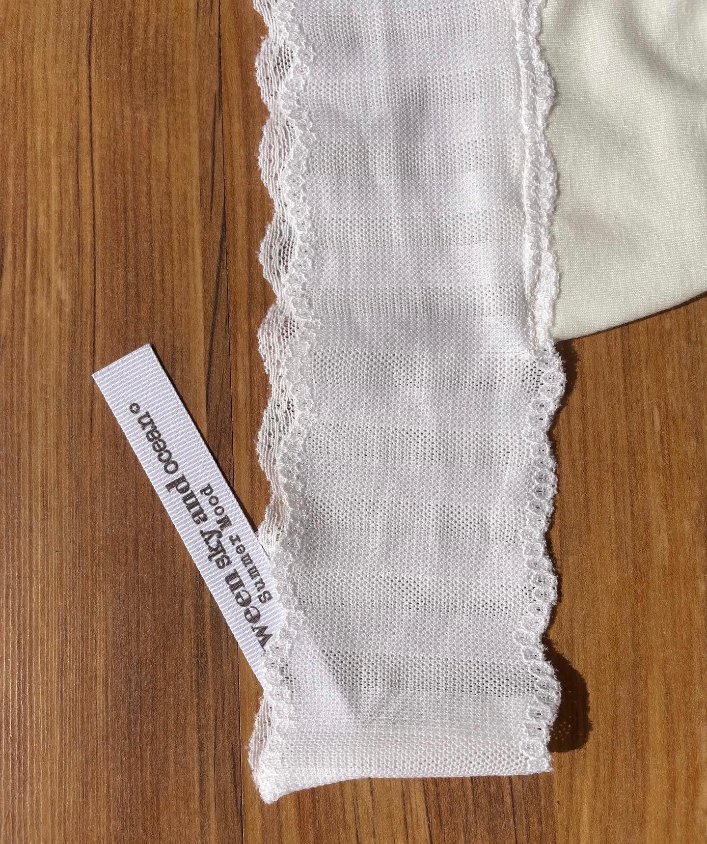 Tanga alta Dulce algodón Tiro alto
