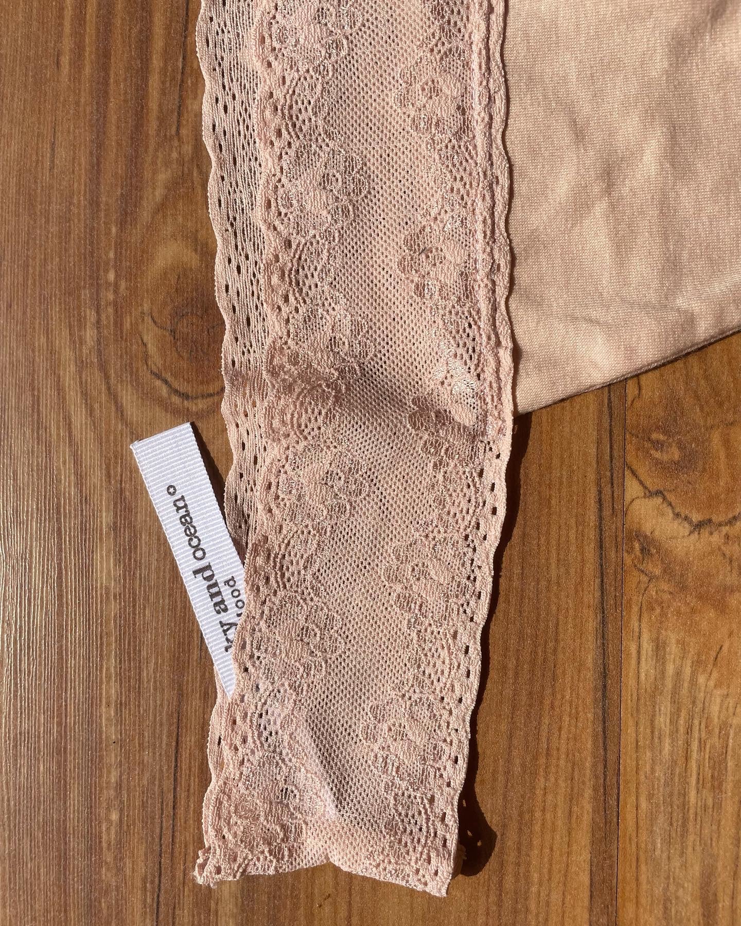 Tanga alta Dulce algodón Tiro alto